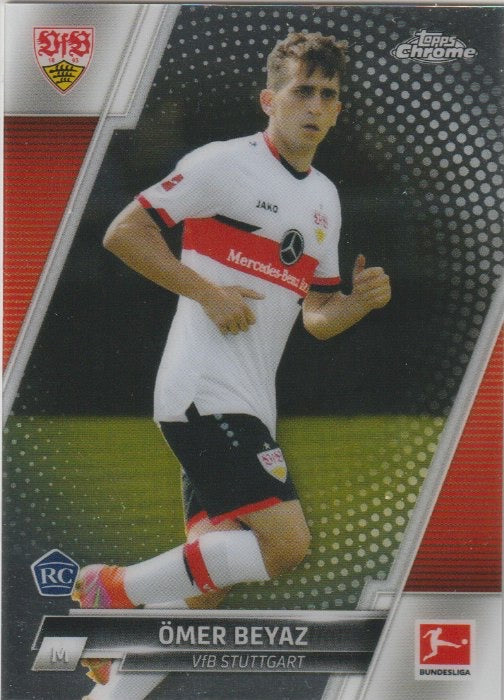 Soccer 2021-22 Topps Chrome Bundesliga - No. 90 - Ömer Beyaz