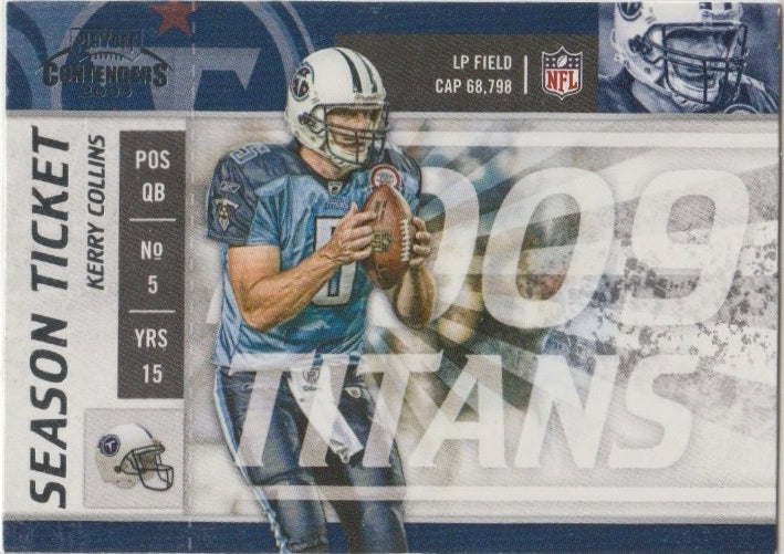 NFL 2009 Playoff Contenders - No 97 - Kerry Collins