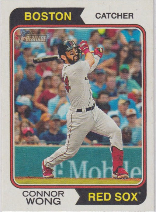 MLB 2023 Topps Heritage - No 366 - Connor Wong