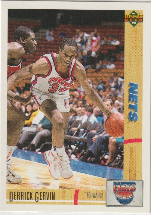 NBA 1991-92 Upper Deck - No 384 - Derrick Gervin