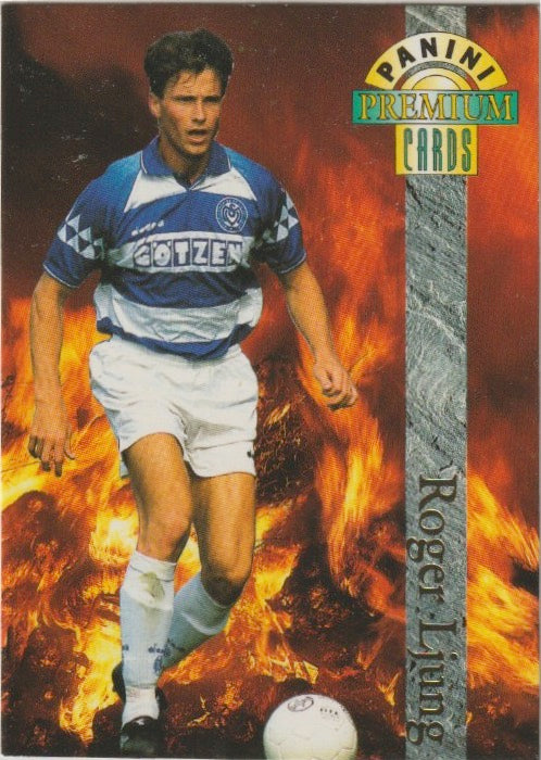 Fussball 1994-95 Panini Premium Cards Bundesliga - No 34 - Roger Ljung