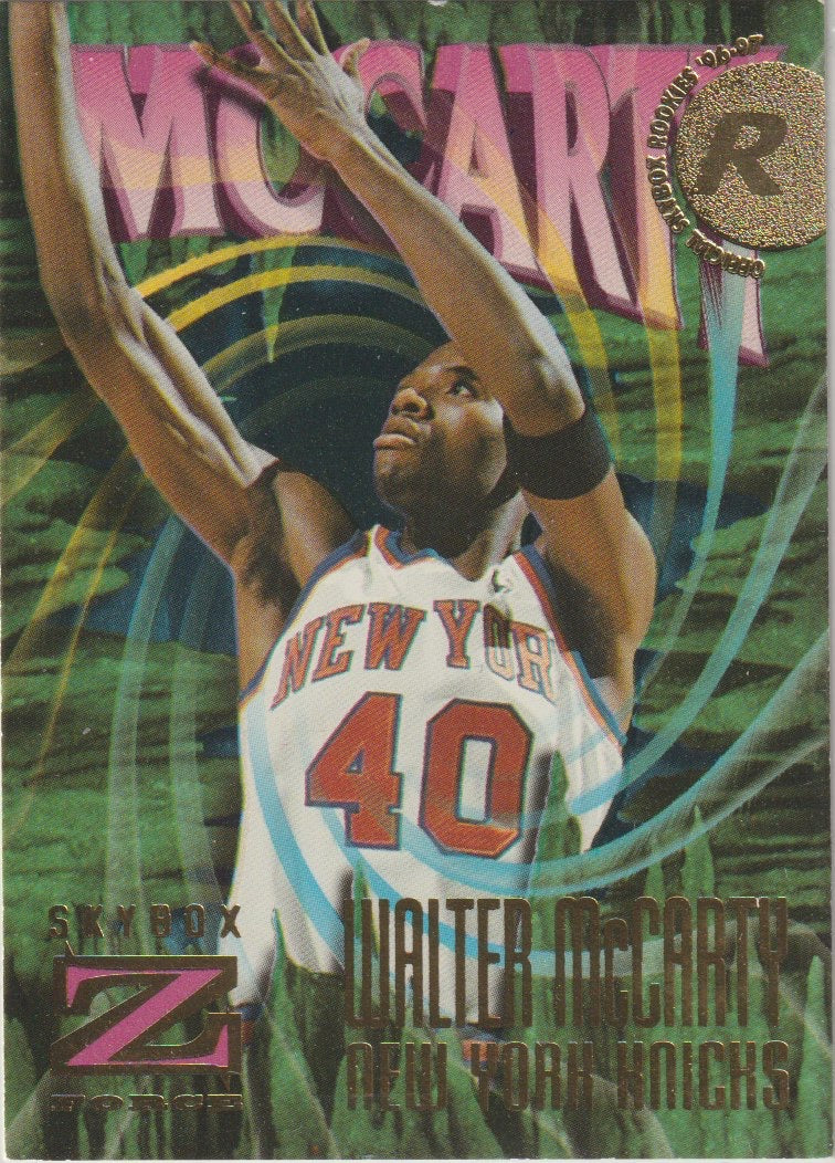 NBA 1996-97 Z-Force - No 157 - Walter McCarty