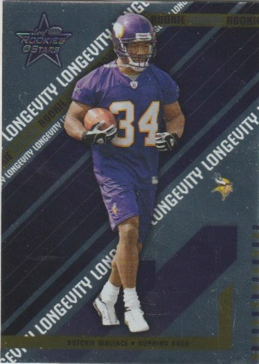 NFL 2004 Leaf Rookies and Stars - No 156 - Butchie Wallace