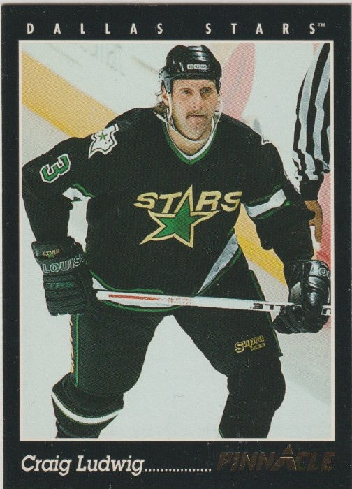 NHL 1993 / 94 Pinnacle - No 303 - Craig Ludwig