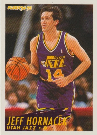 NBA 1994-95 Fleer European - No. 224 - Jeff Hornacek