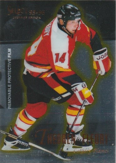 NHL 1995 / 96 Select Certified - No 5 - Theoren Fleury