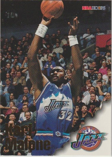 NBA 1996-97 Hoops - No. 244 - Karl Malone