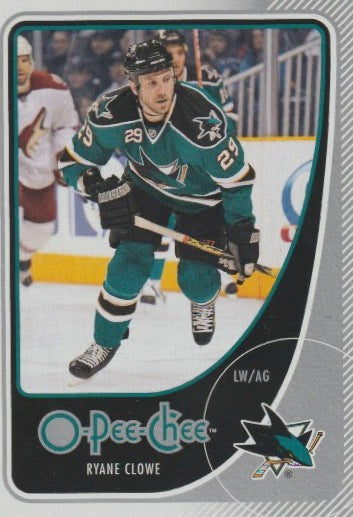 NHL 2010-11 O-Pee-Chee - No 362 - Ryane Clowe