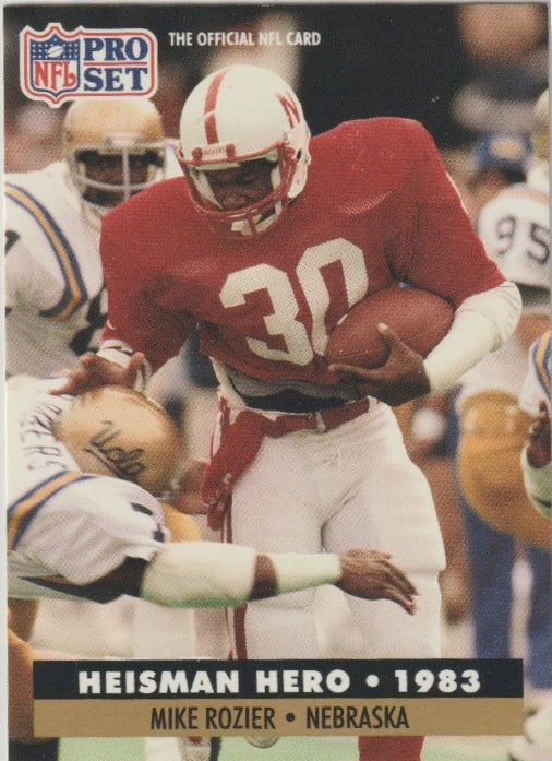 NFL 1991 ProSet - No 43 - Mike Rozier