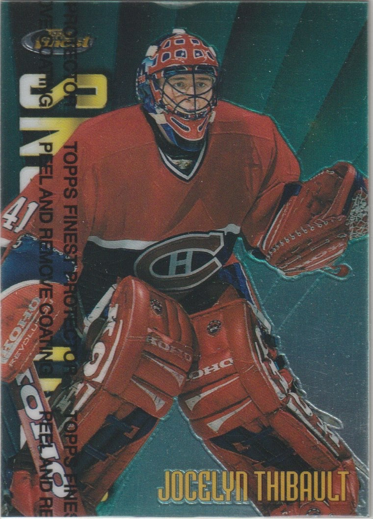 NHL 1998-99 Finest Centurions - No C18 - Jocelyn Thibault