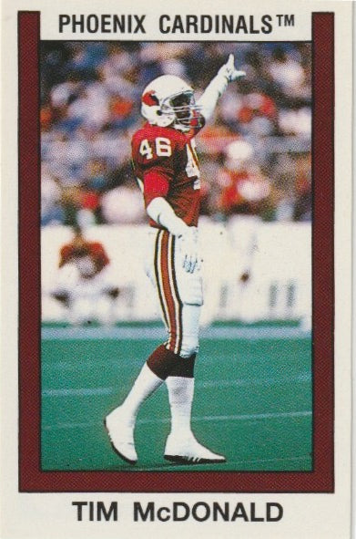NFL 1989 Panini Stickers - No 150 - Tim McDonald