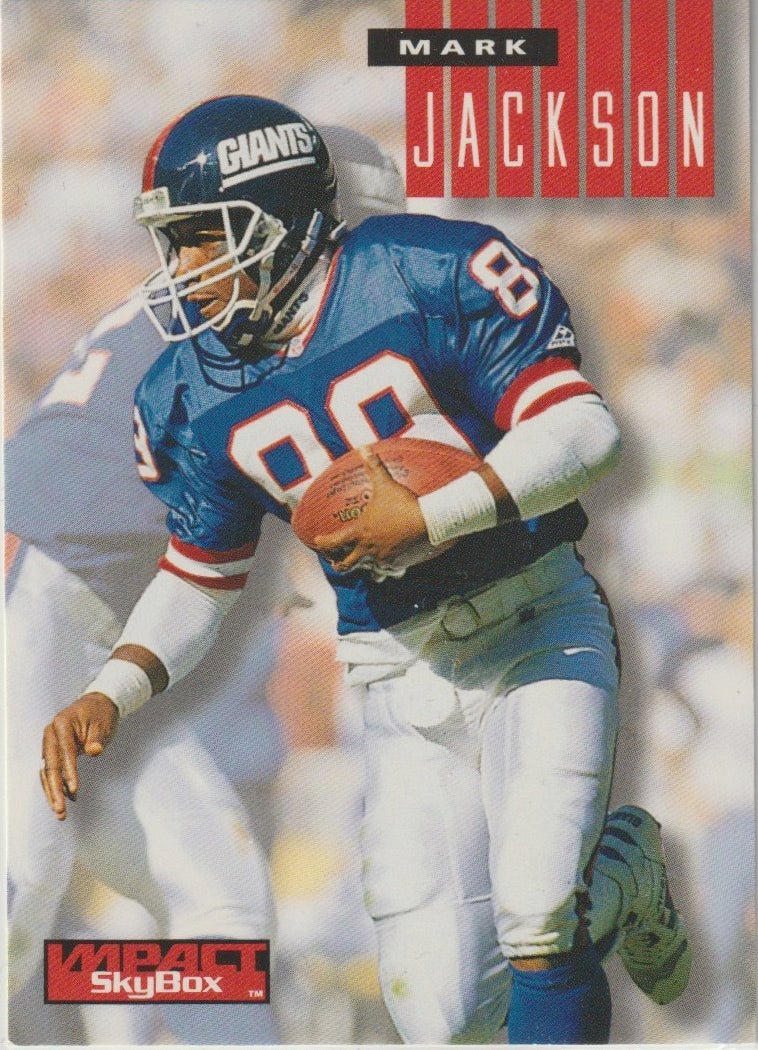 NFL 1994 SkyBox Impact - No 186 - Mark Jackson