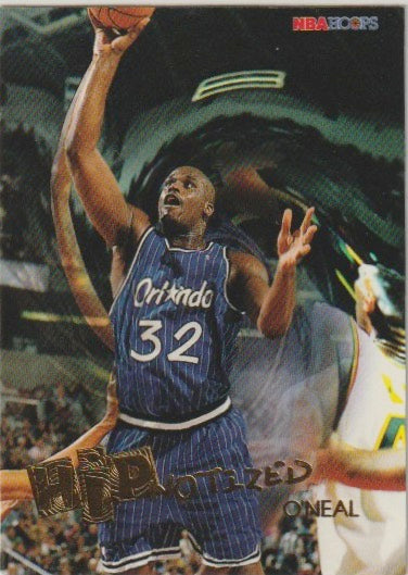NBA 1996-97 Hoops HIPnotized - No H13 - Shaquille O'Neal