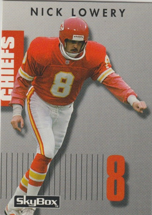 NFL 1992 SkyBox Prime Time - No 073 - Nick Lowery
