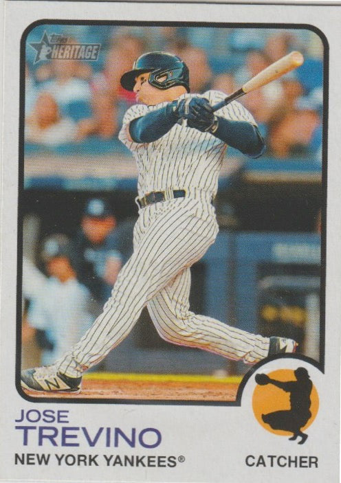 MLB 2022 Topps Heritage - No 544 - Jose Trevino
