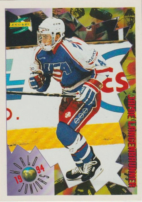 NHL 1994 / 95 Score - No 211 - Jamie Langenbrunner