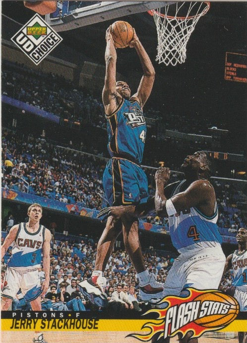 NBA 1998-99 UD Choice - No 163 - Jerry Stackhouse