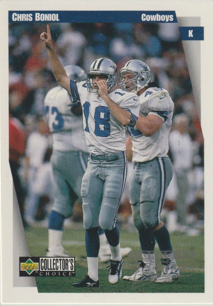 NFL 1997 Collector's Choice - No 163 - Chris Boniol