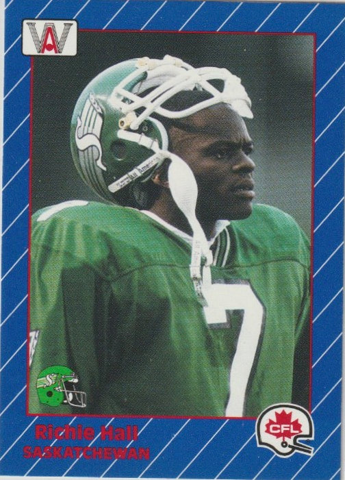 NFL 1991 AW Sports CFL - No 77 - Richie Hall