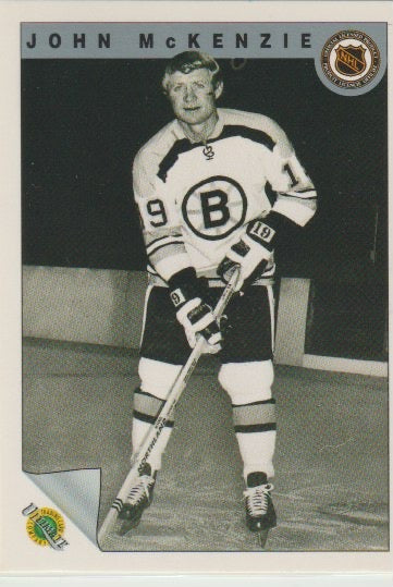 NHL 1991-92 Ultimate Original Six - No. 52 - John McKenzie