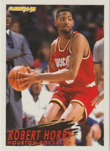 NBA 1994-95 Fleer European - No 87 - Robert Horry