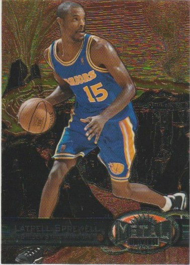 NBA 1997-98 Metal Universe - No 123 - Latrell Sprewell