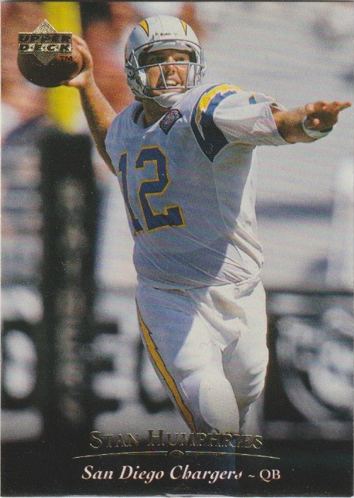 NFL 1995 Upper Deck - No 57 - Stan Humphries