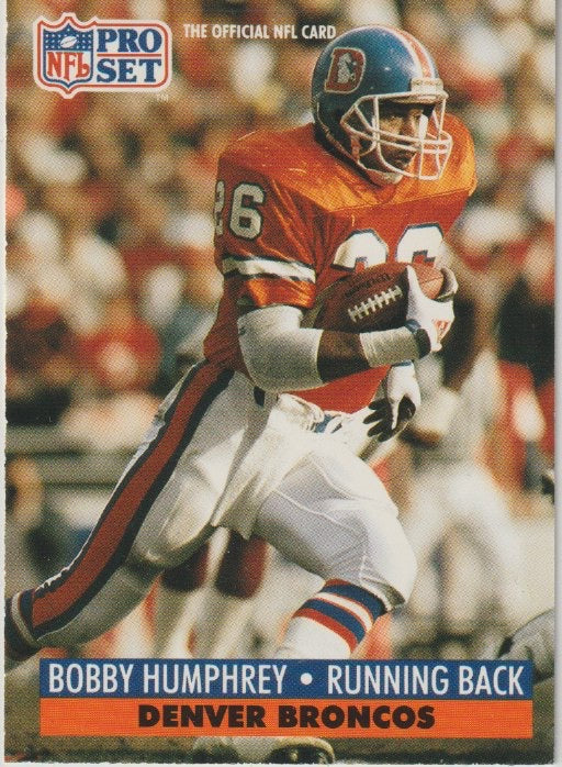 NFL 1991 ProSet - No 140 - Bobby Humphrey