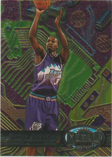 NBA 1997-98 Metal Universe - No 99 - Bryon Russell
