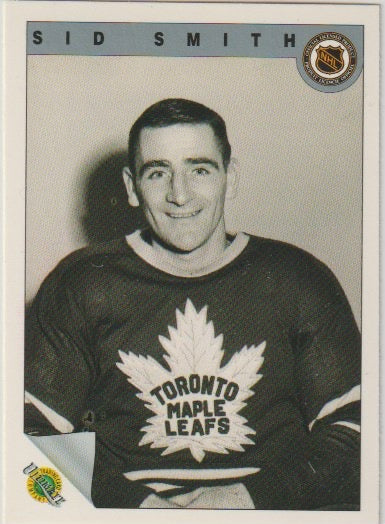 NHL 1991-92 Ultimate Original Six - No. 43 - Sid Smith