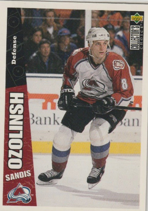 NHL 1996-97 Collector's Choice - No 60 - Sandis Ozolinsh