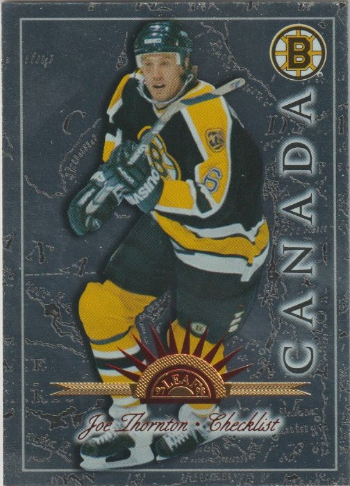 NHL 1997-98 Leaf International - No. 41 - Joe Thornton