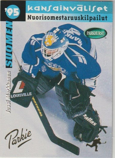 NHL 1994 / 95 Parkhurst SE Parkie Gold - No SE215 - Jussi Markkanen