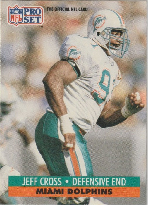 NFL 1991 ProSet - No 208 - Jeff Cross