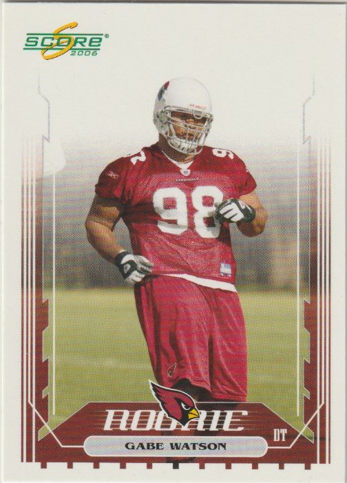 NFL 2006 Score - No 374 - Gabe Watson