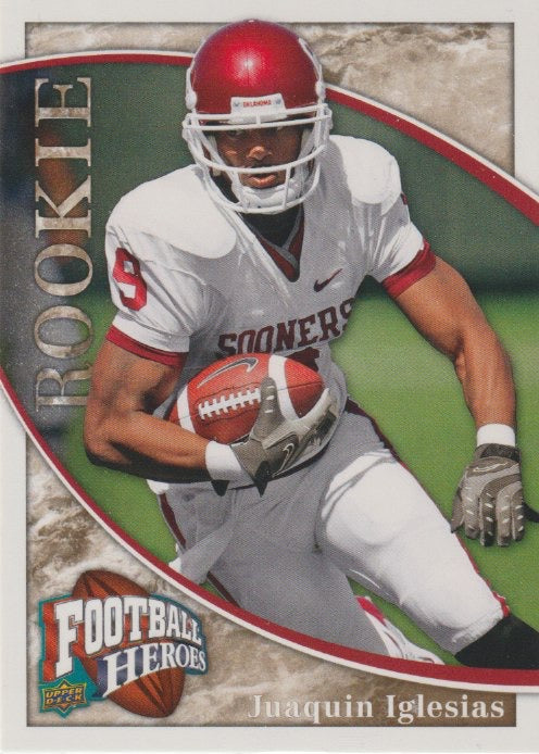 NFL 2009 Upper Deck Heroes - No 142 - Juaquin Iglesias