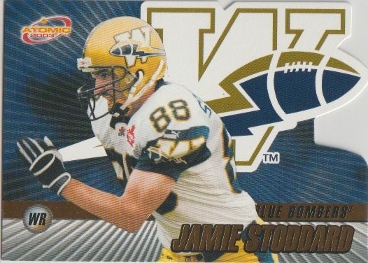 NFL 2003 Atomic CFL Gold - No 99 - Jamie Stoddard