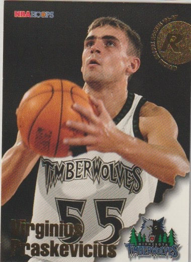 NBA 1996-97 Hoops - No 308 - Virginius Praskevicius
