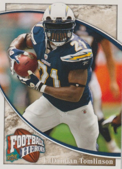 NFL 2009 Upper Deck Heroes - No 3 - LaDainian Tomlinson