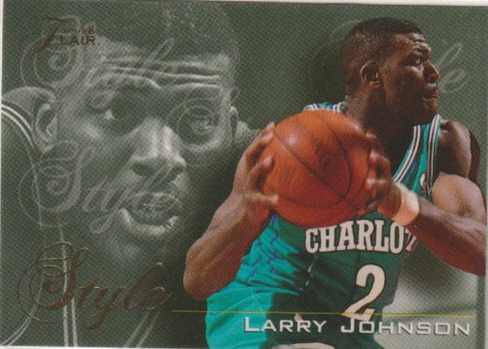 NBA 1995-96 Flair - No 234 - Larry Johnson