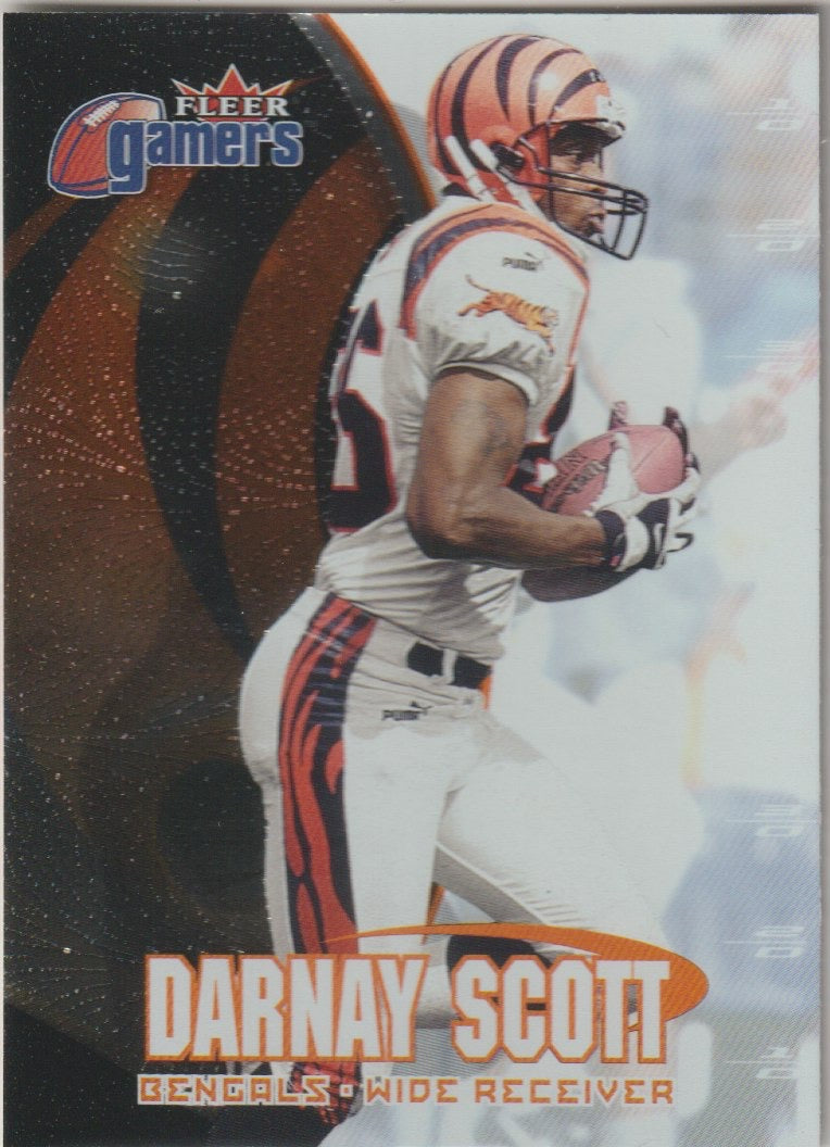 NFL 2000 Fleer Gamers - No 78 - Darnay Scott