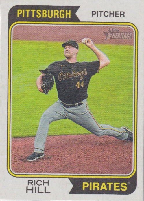 MLB 2023 Topps Heritage - No 374 - Rich Hill