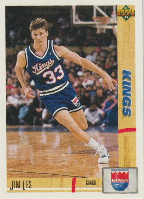 NBA 1991-92 Upper Deck - No 360 - Jim Les