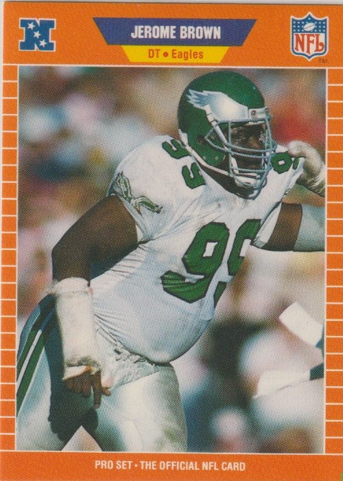 NFL 1989 ProSet - No 312 - Jerome Brown