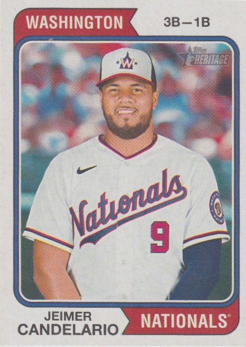 MLB 2023 Topps Heritage - No 391 - Jeimer Candelario