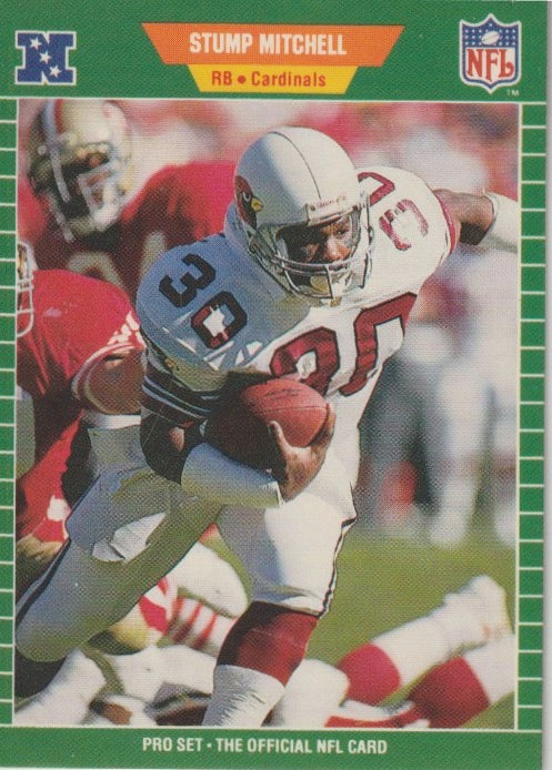 NFL 1989 ProSet - No 333 - Stump Mitchell