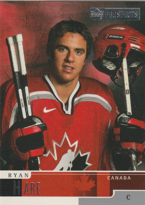 NHL 1999-00 UD Prospects - No 72 - Ryan Hare