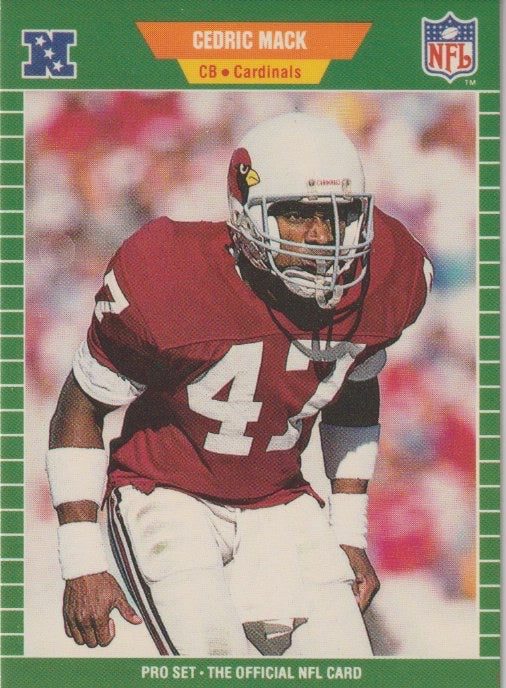 NFL 1989 ProSet - No 332 - Cedric Mack