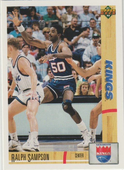 NBA 1991-92 Upper Deck - No 397 - Ralph Sampson