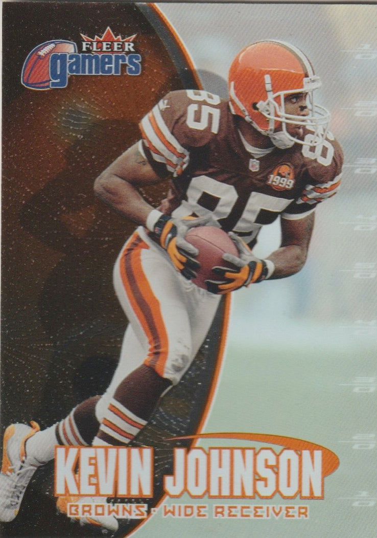 NFL 2000 Fleer Gamers - No 81 - Kevin Johnson